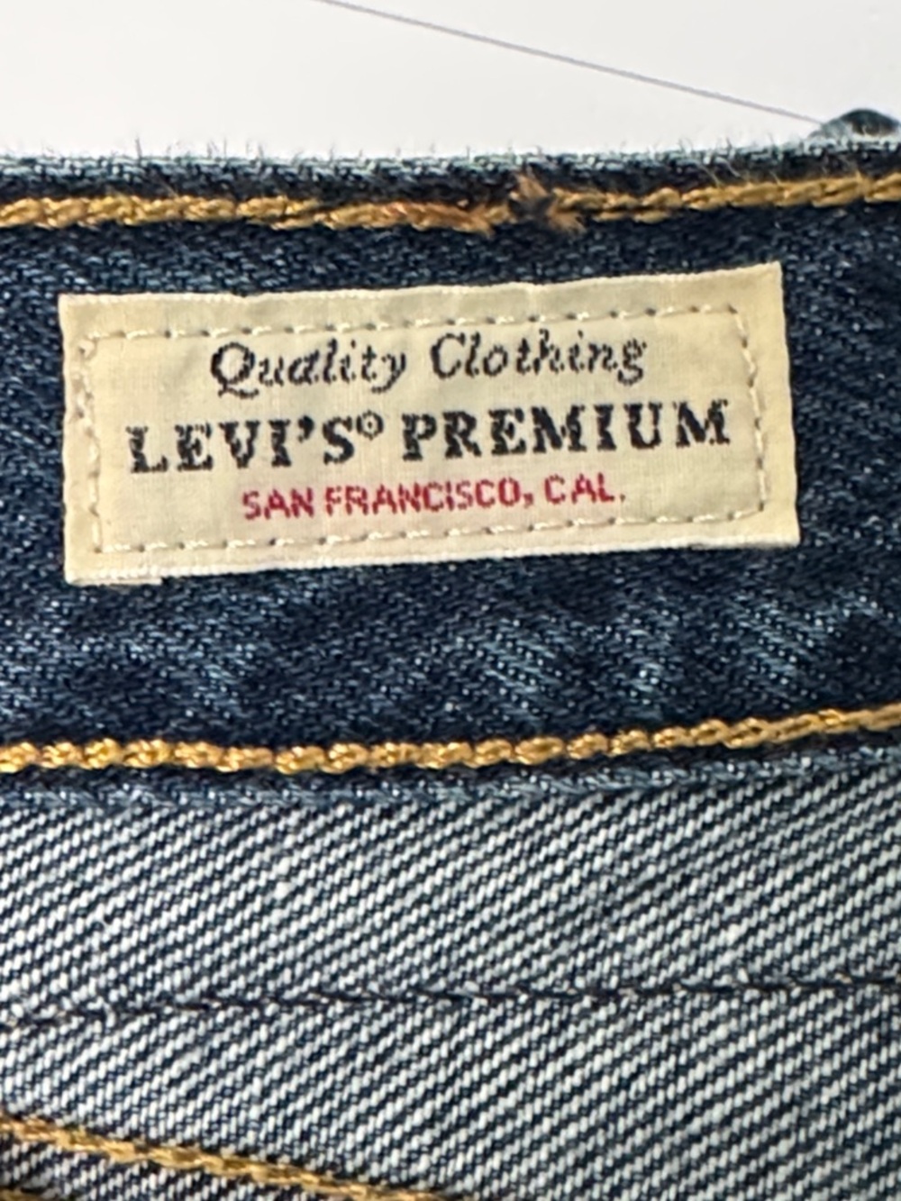 Levi's High Loose Women’s Blue Jeans Size 27/33 - Picture 9 of 16